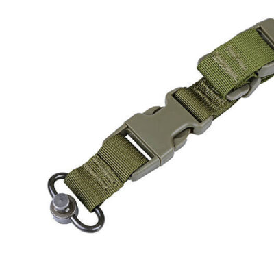 Alternative view of Jednopunktowy pas nośny QD Comfort - oliwkowy