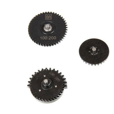 Komplet stalowych kół zębatych CNC 100:200 SPE-08-023614 asgbox.pl