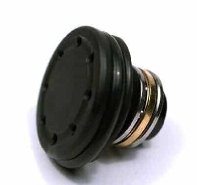 Doszczelniona lekka łożyskowana głowica tłoka POM Modify