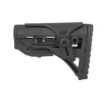 Kolba z regulowana baką do M4/M16 - czarna - obrazek 3