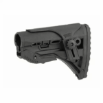 Kolba z regulowana baką do M4/M16 - czarna - obrazek 2
