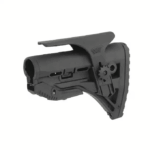 Kolba z regulowana baką do M4/M16 - czarna