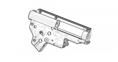 Retro Arms szkielet gearboxa CNC V2 (9mm) - obrazek 2