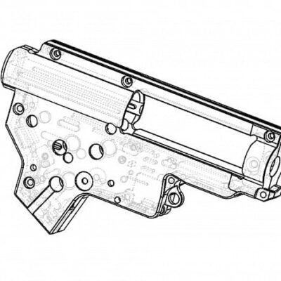 Alternative view of Retro Arms szkielet gearboxa CNC V2 (9mm)