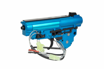 Kompletny, wzmocniony gearbox v.3 (AK) z mikrostykiem (okablowanie na tył)