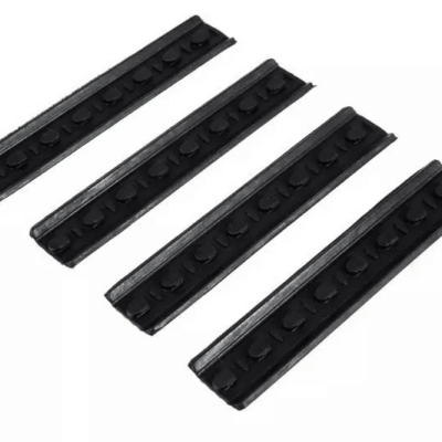 Alternative view of Zestaw 4 osłon na szyny KeyMod - czarny