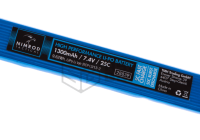 Akumulator Nimrod Lipo 7.4V 1300mAh 25C Deans - obrazek 3