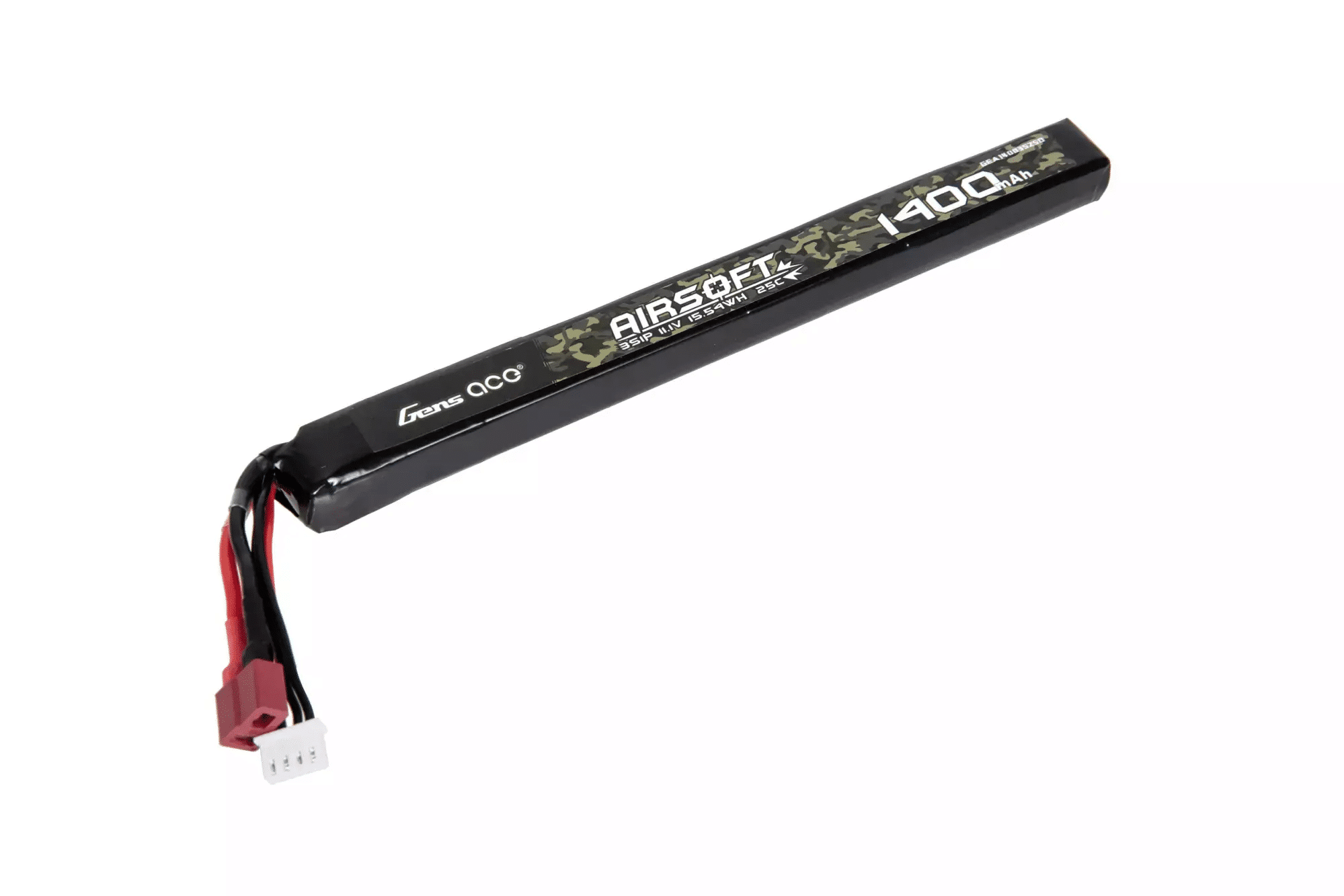 Akumulator Li-Po Gens ace 1400mAh11.1V 25C T Deans GEN-06-037655 asgbox.pl Akumulator Li-Po Gens ace 1400mAh11.1V 25C T Deans