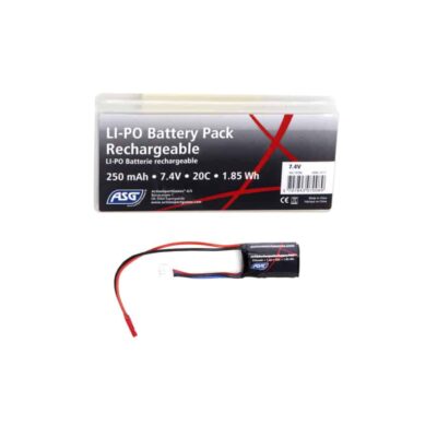 Akumulator LiPo do HPA 7.4v 250mAh
