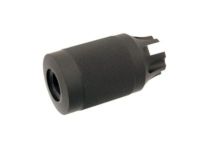 Kompensator flash hider CQB 556 Steel Airsoft 14mm CCW - obrazek 2