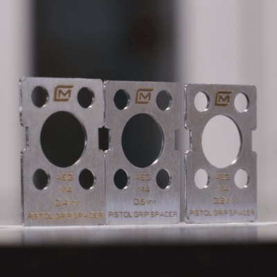 Alternative view of Zestaw podkładek chwytu pistoletowego AEG M4/AR15