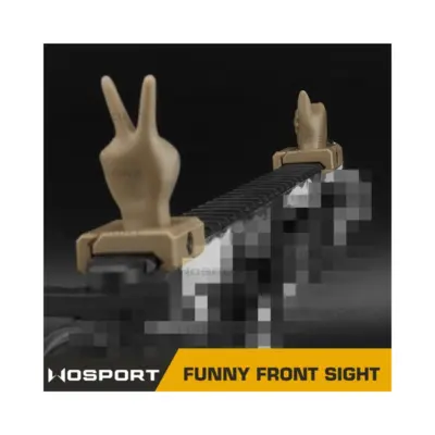 Alternative view of Przyrządy celownicze dłonie gesty - Tan