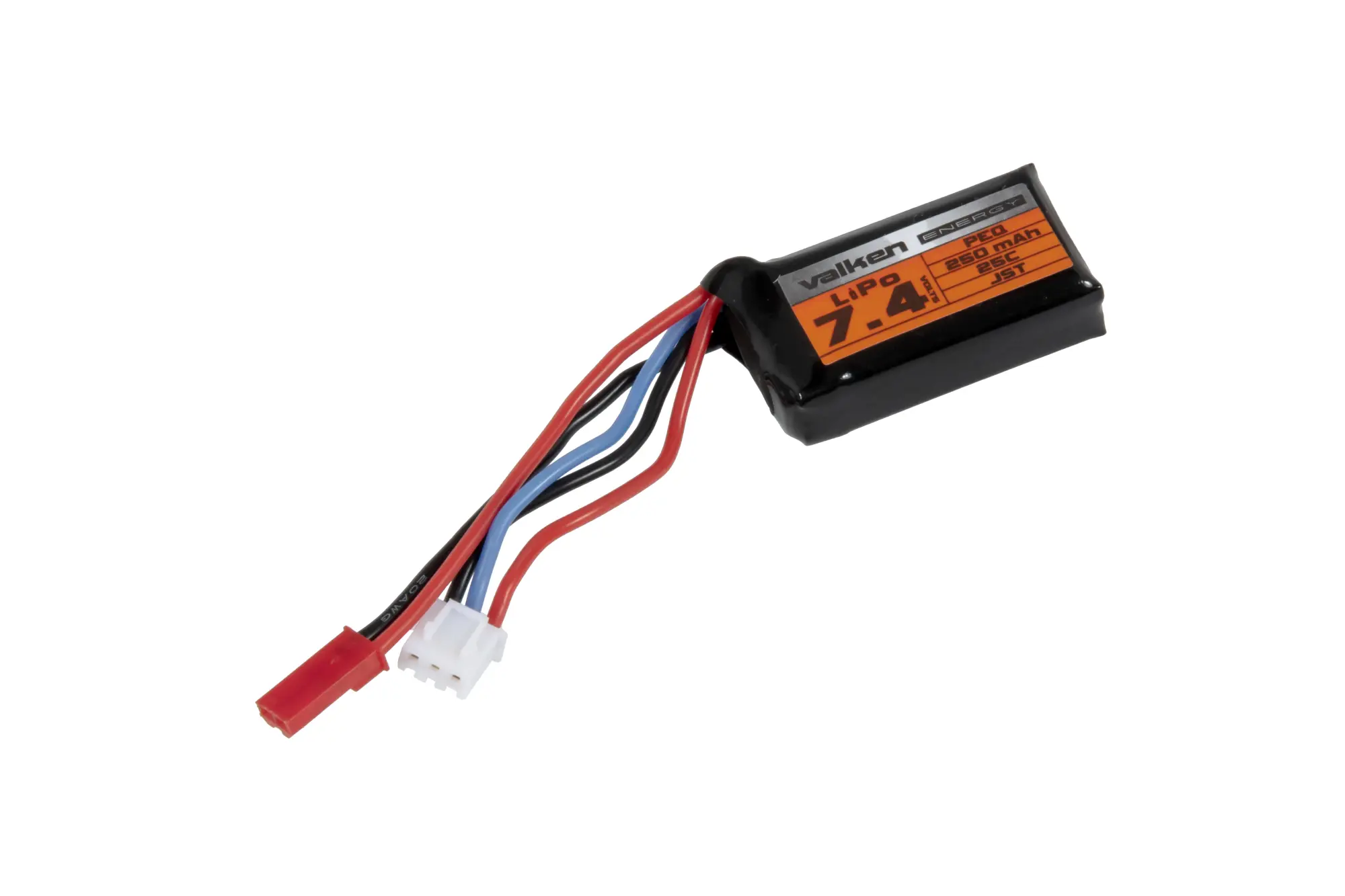 Akumulator LiPo 7,4V 250mAh 25C HP - JST VLK-06-012690 asgbox.pl Akumulator LiPo 7,4V 250mAh 25C HP - JST