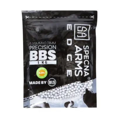 Kulki precyzyjne Specna Arms EDGE BIO 0.30g - 1kg - białe