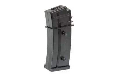 Magazynek mid-cap na 140 kulek do G36 - czarny - obrazek 3