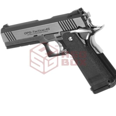 Alternative view of Tokyo Marui Hi-Capa Dual Stainless GBB Silver