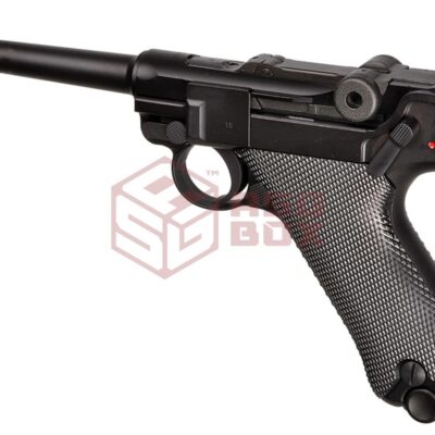 Alternative view of WE P08 Full Metal GBB Black