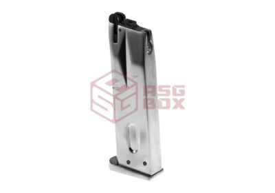 WE Magazine M9 GBB 25rds Silver - obrazek 2