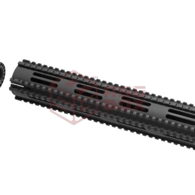Madbull Dragon Fire CNC Handguard 12.5 Inch Black