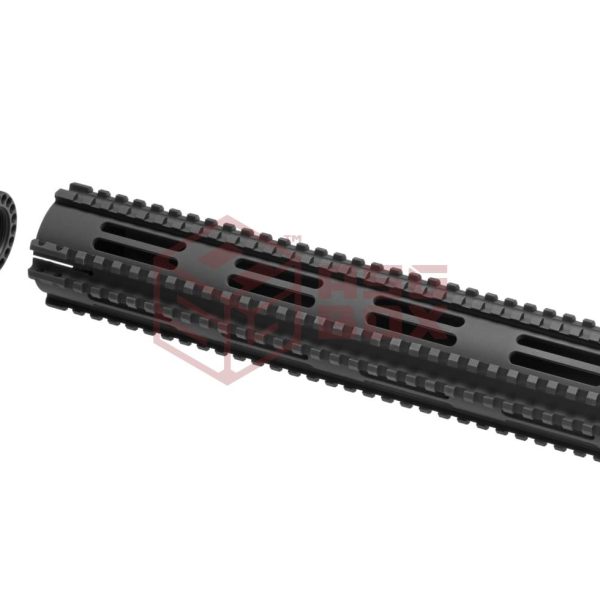 Madbull Dragon Fire CNC Handguard 12.5 Inch Black