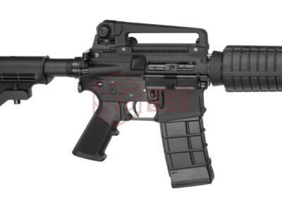 KJ Works M4 A1 Full Metal GBR Black - obrazek 3