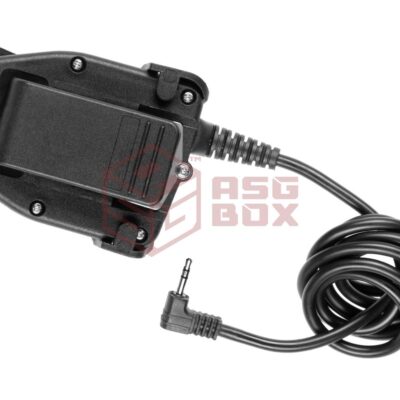 Alternative view of Z-Tactical PTT Motorola 1-Pin Connector Black