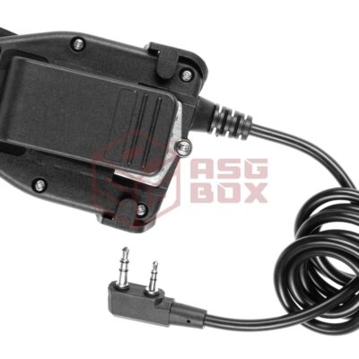 Alternative view of Z-Tactical PTT Kenwood Connector Black