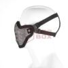 Invader Gear Steel Half Face Mask Black OD-TM-10152606000 4448 asgbox.pl