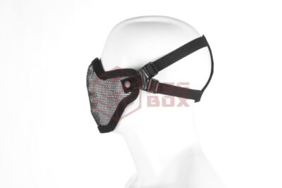 Invader Gear Steel Half Face Mask Black - obrazek 2