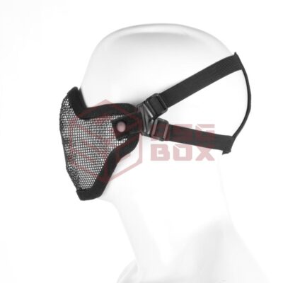 Alternative view of Invader Gear Steel Half Face Mask Black