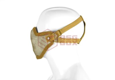 Invader Gear Steel Half Face Mask Tan - obrazek 2