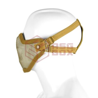 Alternative view of Invader Gear Steel Half Face Mask Tan