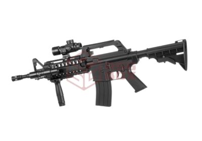 Well M4 RIS Commando Spring Gun Black - obrazek 2