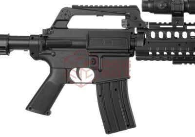 Well M4 RIS Commando Spring Gun Black - obrazek 3