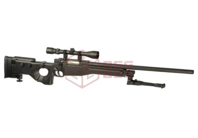 Well Pro AW .338 Sniper Rifle Set Upgraded Black