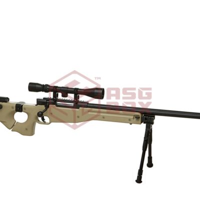 Well AW .338 Sniper Rifle Set Upgraded Tan