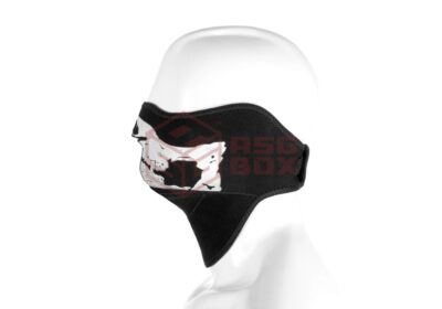 Invader Gear Death Head Neoprene Face Mask Black - obrazek 2