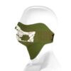 Invader Gear Death Head Neoprene Face Mask OD OD-TM-10166222000 5065 asgbox.pl
