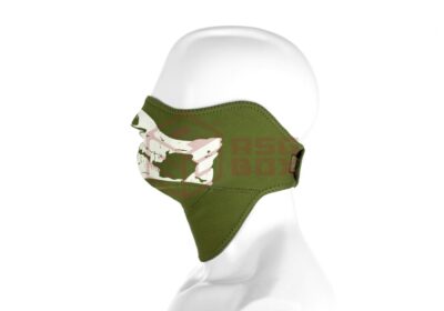 Invader Gear Death Head Neoprene Face Mask OD - obrazek 2