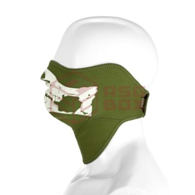 Alternative view of Invader Gear Death Head Neoprene Face Protector OD