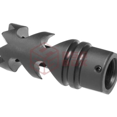 Alternative view of Madbull DNTC Aggressive Flashhider CCW Black