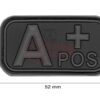 JTG Bloodtype Rubber Patch A Pos Blackops OD-TM-10173206400 20437 asgbox.pl