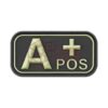 asgbox.pl - Bloodtype Rubber Patch A Pos JTG