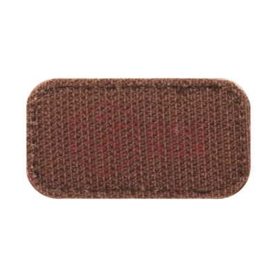 Alternative view of JTG Bloodtype Rubber Patch A Neg Desert