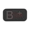 asgbox.pl - Bloodtype Rubber Patch B Pos JTG