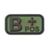 asgbox.pl - Bloodtype Rubber Patch B Pos JTG