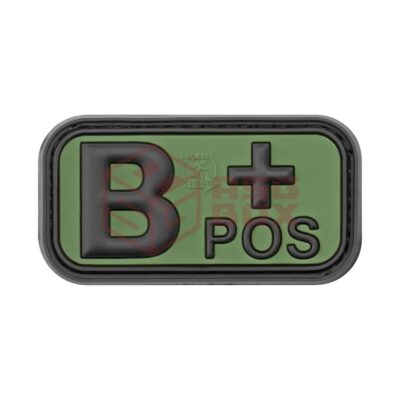asgbox.pl - Bloodtype Rubber Patch B Pos JTG
