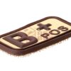 JTG Bloodtype Rubber Patch B Pos Desert OD-TM-10173431000 7096 asgbox.pl