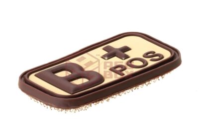 JTG Bloodtype Rubber Patch B Pos Desert - obrazek 3