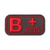 asgbox.pl - Bloodtype Rubber Patch B Pos JTG